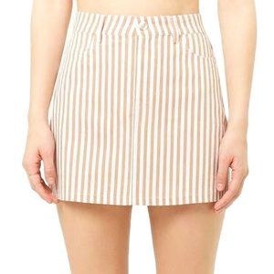 Forever 21 Striped Mini Skirt